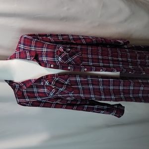 Plaid Duster by Jessica Simpson